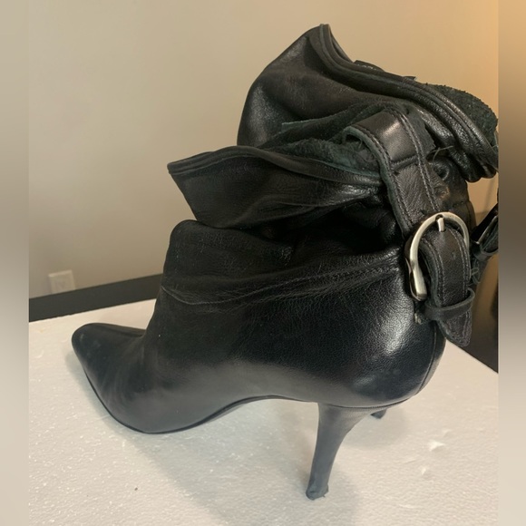 Nine West classic slouch boots. Stiletto, size 10, black - Picture 8 of 11